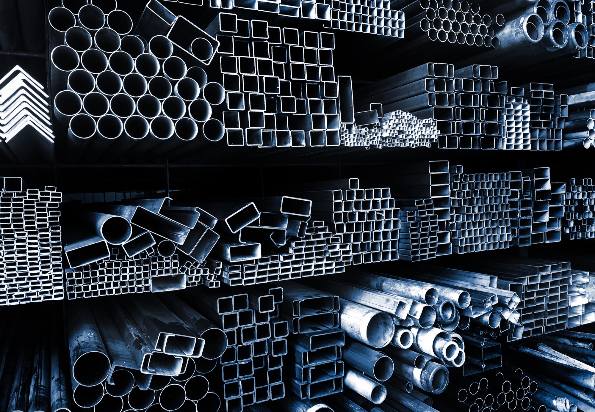 Industrial supply stock held in a warehouse